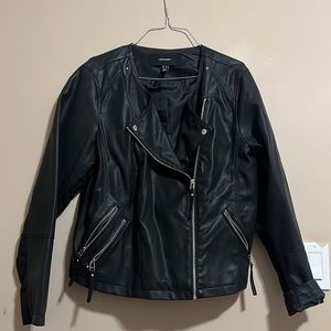 Vero Moda leather jacket- size 16